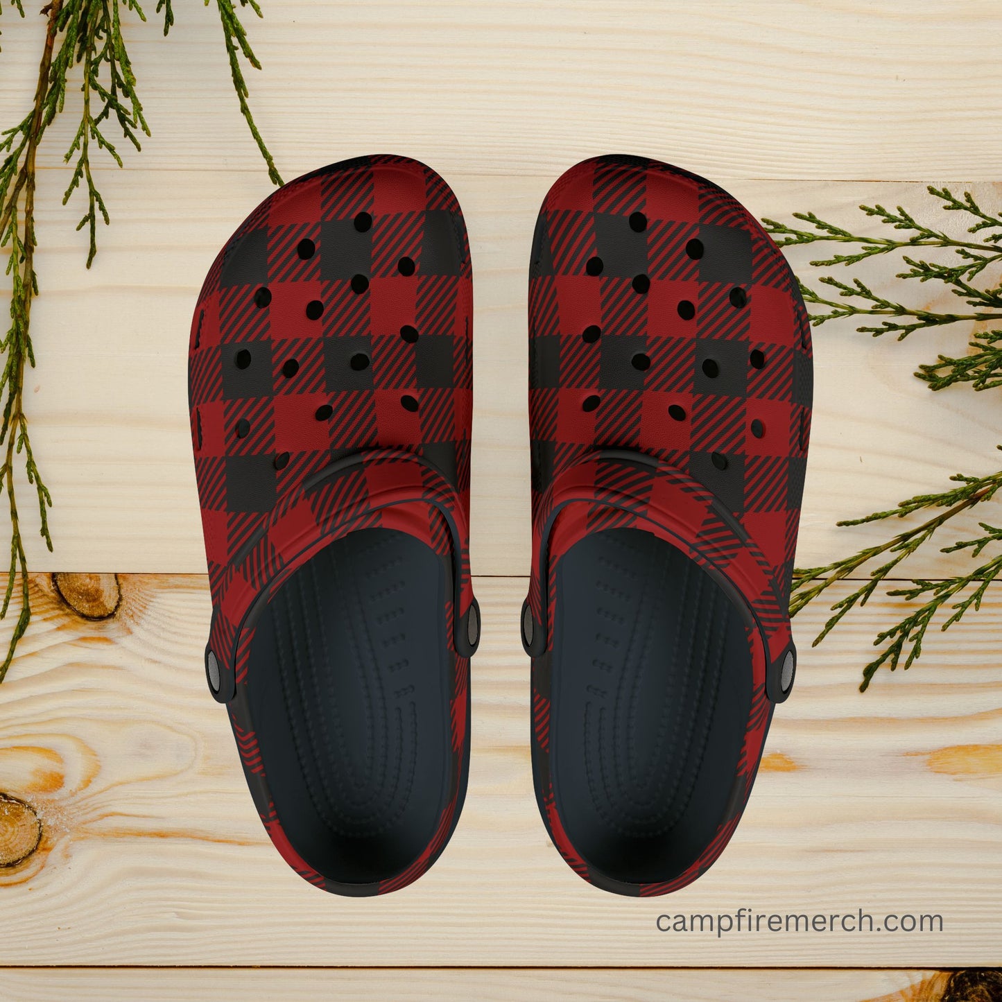 Buffalo Plaid Camp Shoes