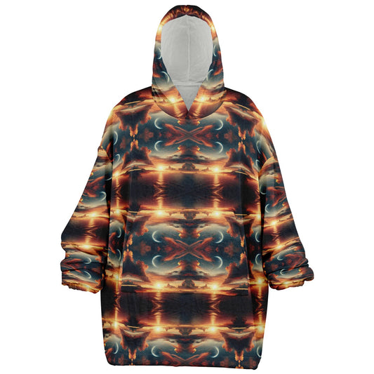 Ocean Sunrise Oversized Hoodie