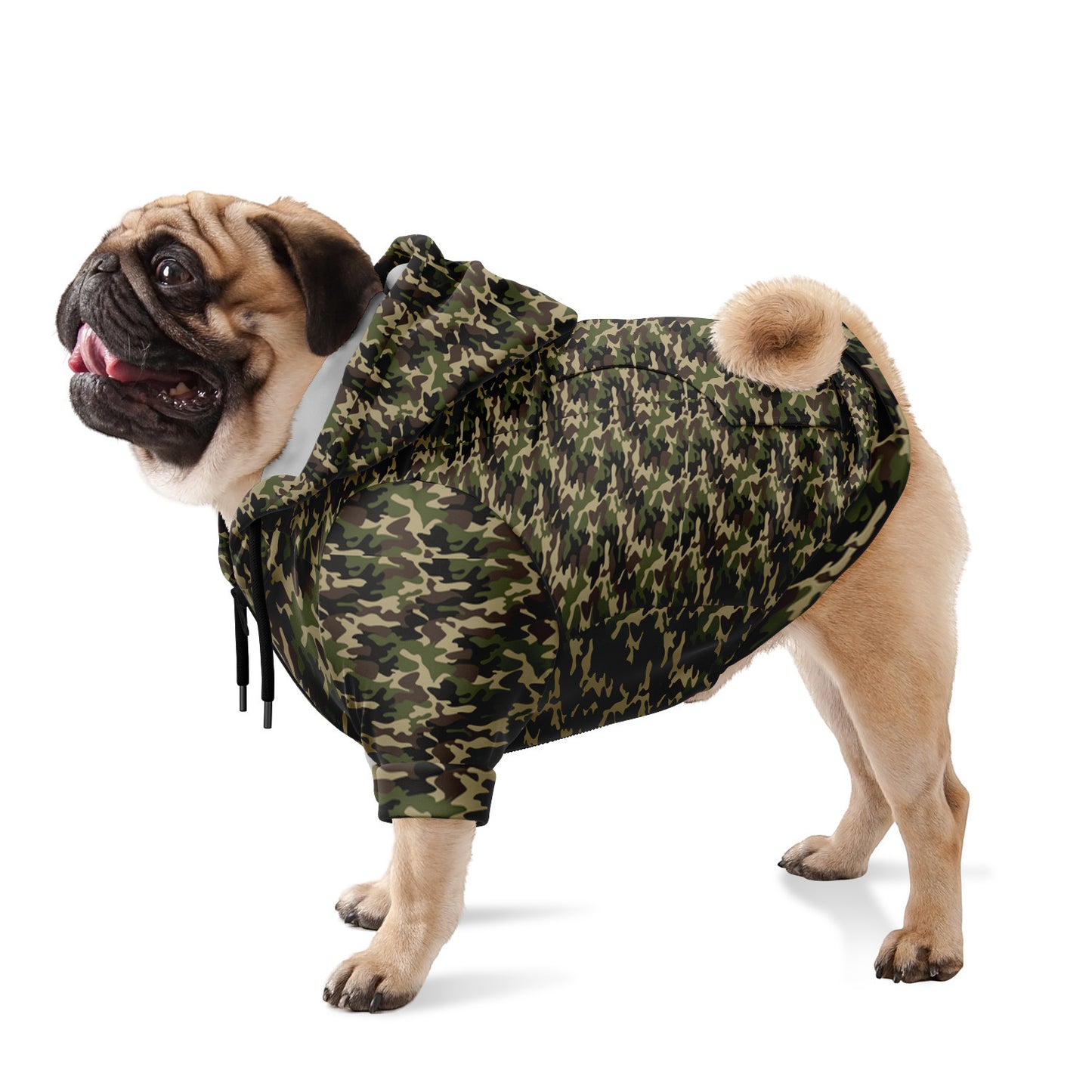 Camo Dog Hoodie