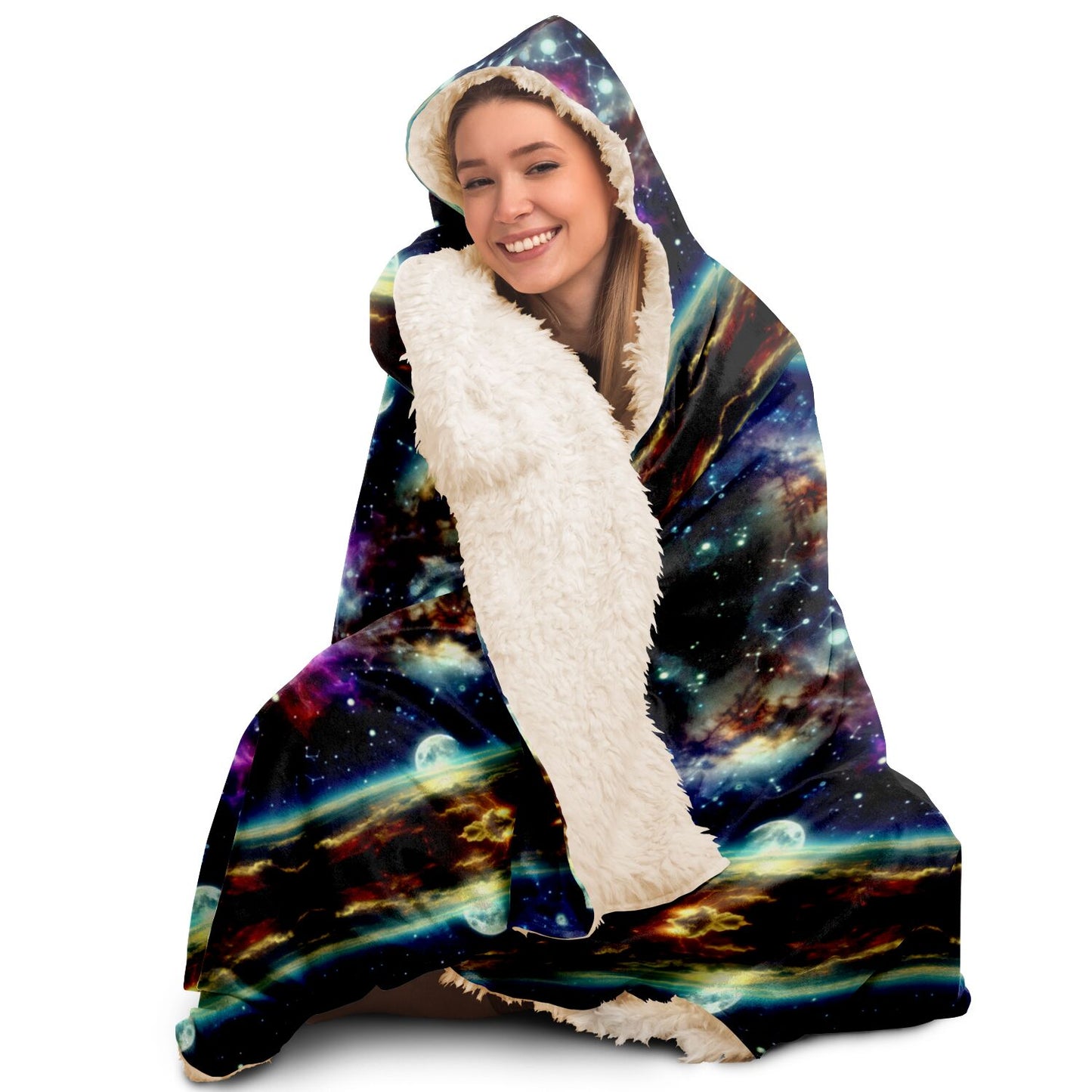 Celestial Hooded Blanket