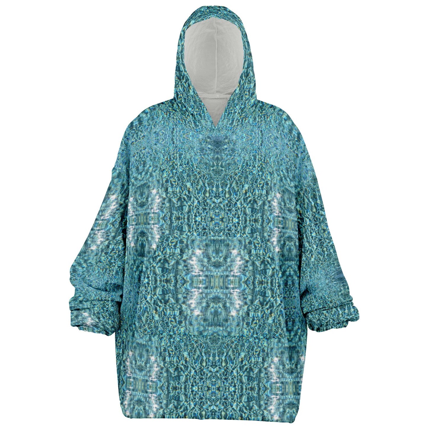 Aqua Dreams Oversized Hoodie